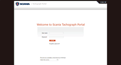 Desktop Screenshot of digi.scania.com